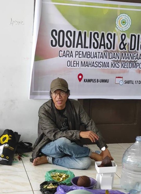 Mahasiswa KKS UMMU Dibekali Pengetahuan dan Manfaat Eco Enzyme