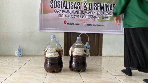 Mahasiswa KKS UMMU Dibekali Pengetahuan dan Manfaat Eco Enzyme (1)