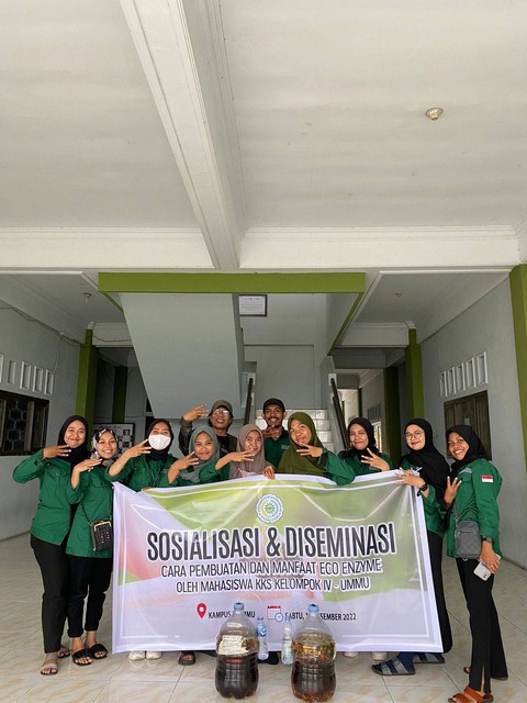Mahasiswa KKS UMMU Dibekali Pengetahuan dan Manfaat Eco Enzyme (2)