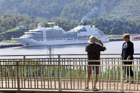 Kapal Pesiar Seabourn Encore Bakal Kembali Singgah di Sabang Besok (1)