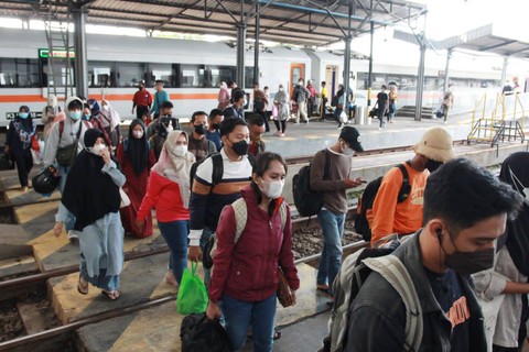 Ilustrasi penumpang KAI. Foto: KAI