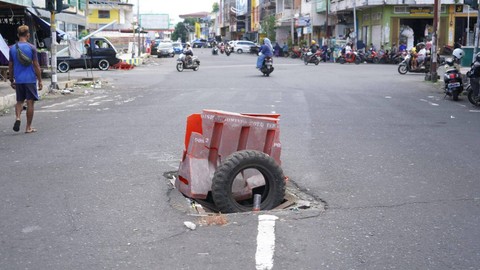 FOTO: Waspada Jalan-jalan Berbahaya di Kota Ternate (3)