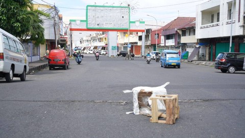 FOTO: Waspada Jalan-jalan Berbahaya di Kota Ternate (4)