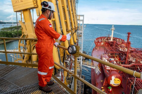 Esai Foto: Cadangan Gas Alam Raksasa dari Muara Badak (7)