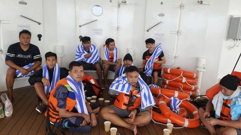 Kapal Tug Boat Putra Abadi 77 Kecelakaan di Perairan Kumai