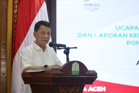 Achmad Marzuki-Edy Rahmayadi Sampaikan Persiapan PON Aceh-Sumut 2024 ke Menpora (1)