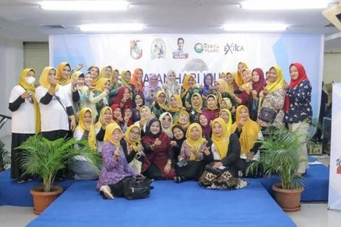 UKM Sahabat Sandi Pekanbaru Membuka Akses Pasar UMKM Ekraf saat Rayakan Hari Ibu