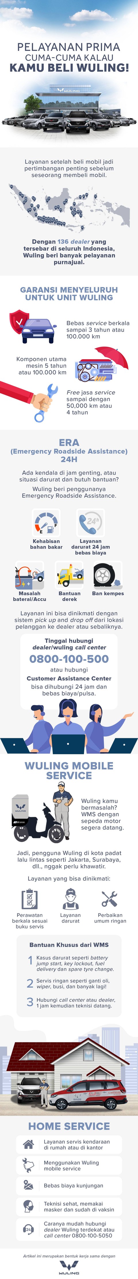 4 Layanan Purnajual Spesial untuk Pengguna Wuling