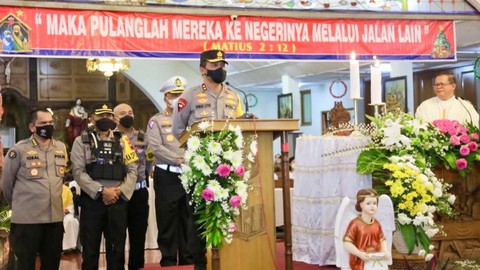 Kapolda Jateng Pastikan Perayaan Natal di 2.760 Gereja di Jateng Aman