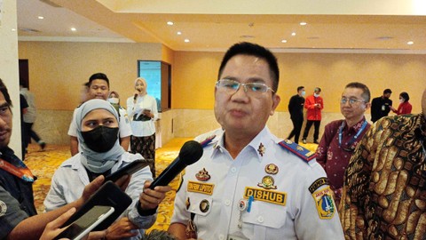 Kepala Dinas Perhubungan DKI Jakarta Syafrin Liputo di Hotel Borobudur Jakarta. Foto: Aprilandika Pratama/kumparan