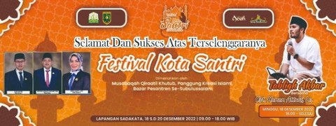 Festival Santri Kota Subulussalam Sukses Digelar, ini Daftar Pemenangnya (1)
