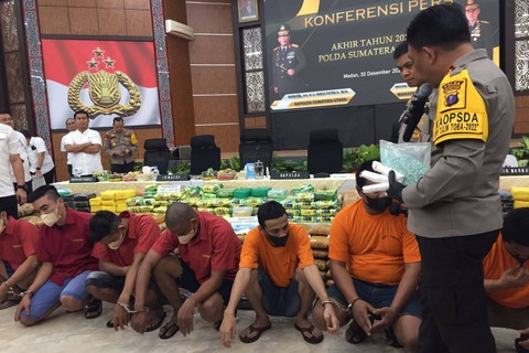 Kapolda Sumut: Kasus Kejahatan di Sumut Meningkat 25%, Terbanyak Narkoba (1)