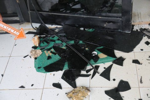 Kantor Majelis Ulama Indonesia Provinsi Lampung Dirusak OTK (1)