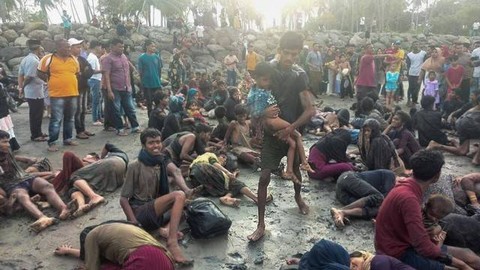 174 Pengungsi Rohingya di Pidie Aceh Pindah ke Gedung Bekas Panti Sosial