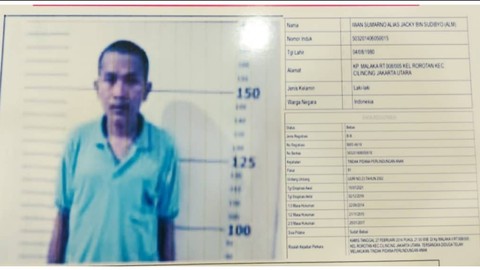 DPO pelaku penculikan Malika. Foto: Dok. Istimewa