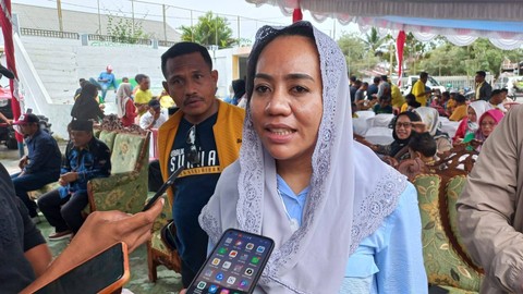 Anggota Komisi IV DPR RI, Alien Mus. Foto: La Ode Hizrat Kasim/cermat