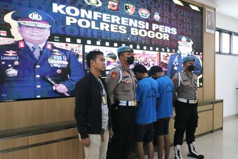 Polsek Klapanunggal mengungkap kasus penemuan gadis 14 tahun yang ditemukan di semak-semak. Foto: Dok. Istimewa