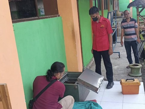 Brankas Milik SMK Pemuda Papar Kediri Dibobol, Uang Rp331 Juta Digondol