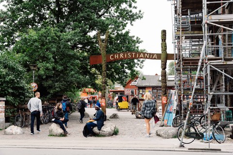 Ilustrasi Christiania di Denmark. Foto: JJFarq/Shutterstock