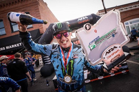 Pebalap Ken Block.  Foto: Instagram/@kblock43