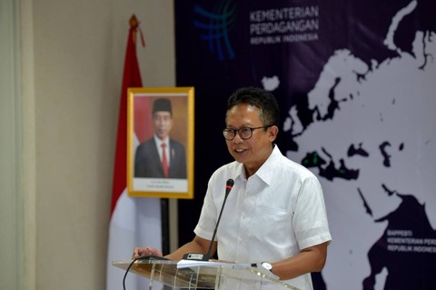 Plt. Kepala Bappebti Didid Noordiatmoko di acara Bappebti Outlook 2023, Kantor Bappebti, Rabu (4/1/2023). Foto: Dok. Bappebti