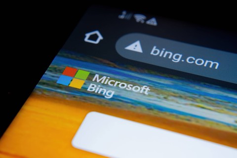 Ilustrasi browser Bing Microsoft. Foto: mundissima/Shutterstock