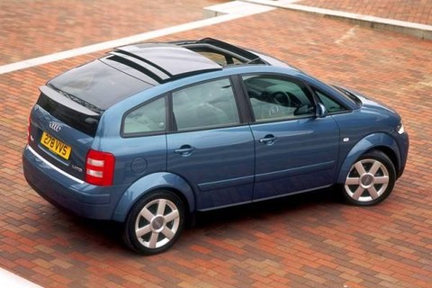 Audi A2 dengan panoramic sunroof. Foto: dok. Istimewa