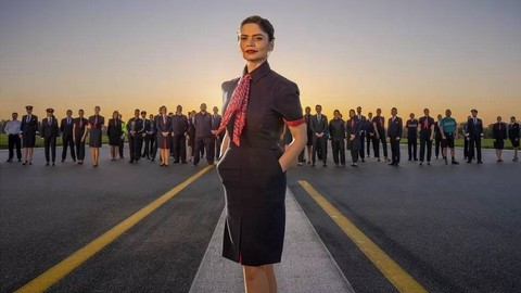 Seragam baru awak kabin British Airways. Foto: British Airways