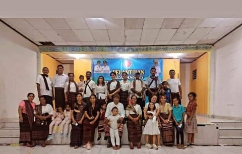 Tampak keluarga Lamaholot Sorong Selatan. Foto: Istimewa