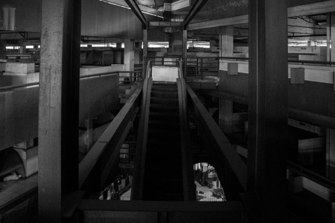 Kondisi Blok G Pasar Tanah Abang, Jakarta.  Foto: kumparan
