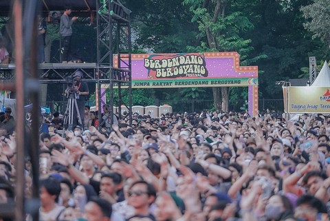 Festival musik berdendang bergoyang. Dok: Instagram/@berdendangbergoyang