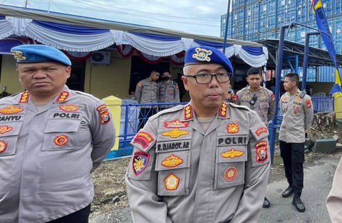 Dirpolairud Polda Maluku Utara. Kombes Pol R. Djarod. Foto: Samsul/cermat