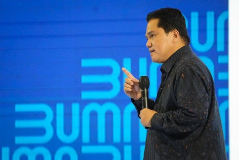 Menteri BUMN Erick Thohir mengumpulkan 41 direksi dari lembaga-lembaga dana pensiun di lingkungan BUMN. Foto: Dok. Istimewa