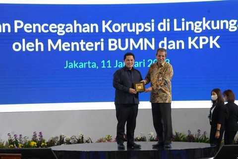 Menteri BUMN Erick Thohir mengumpulkan 41 direksi dari lembaga - lembaga dana pensiun di lingkungan BUMN. Foto: Dok. Istimewa