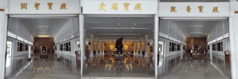 3 Graha Buddha dan Bodhisatwa (sumber: dokumentasi pribadi)