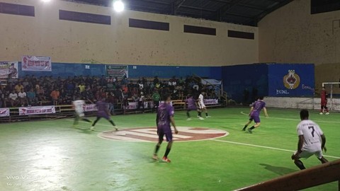 Animo masyarakat akan olahraga futsal sangat tinggi, foto: Yanti/BalleoNEWS
