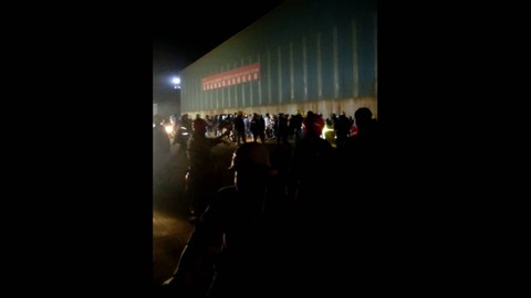 Kerusuhan di PT GNI Morowali. Foto: Dok. Istimewa
