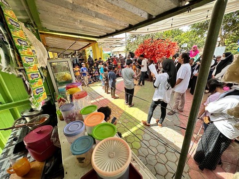 Lomba lato-lato di Lampung Selatan berhadiah kambing dan uang jutaan rupiah, Minggu (15/1/2023) | Foto: Roza Hariqo/Lampung Geh