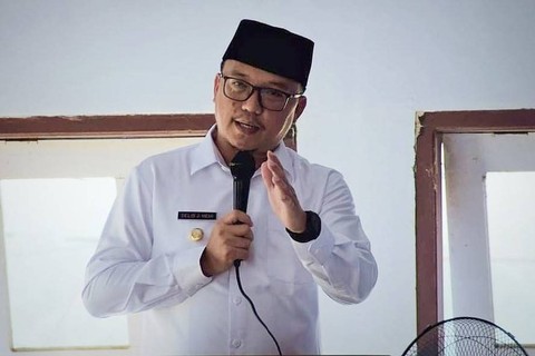 Bupati Morowali Utara, Delis Julkasson Hehi. Foto: Dok. Istimewa