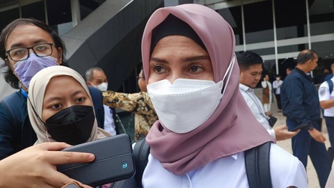 Juru Bicara Kementerian Perhubungan Adita Irawati di Gedung DPR RI, Rabu (18/1/2022). Foto: Narda Margaretha Sinambela/kumparan