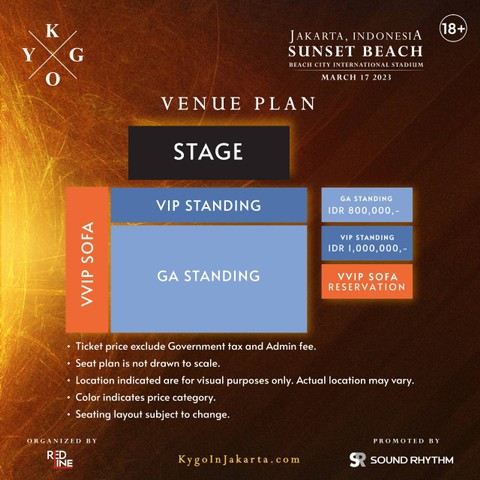Kygo konser di Jakarta. Foto: Dok. Istimewa
