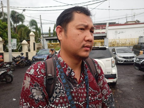 Jaksa penuntut umum KPK RI Agung Satrio Wibowo saat diwawancarai usai vonis majelis hakim di PN Tanjung Karang, Bandar Lampung. | Foto: Galih Prihantoro/ Lampung Geh
