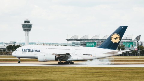 Photo by Felix Mittermeier: https://www.pexels.com/photo/white-and-black-lufthansa-airplane-2832089/ 