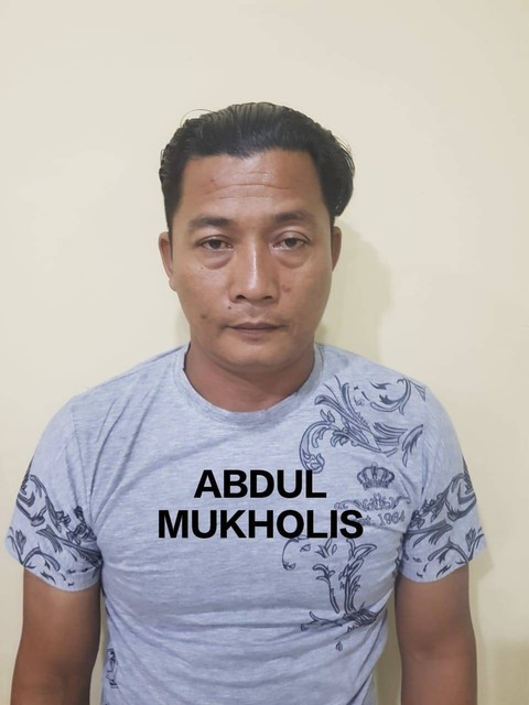 Tampang 7 anggota LSM yang perasa dan minta uang damai dalam kasus pemerkosaan gadis di bawah umur di Kabupaten Brebes. Foto: Dok. Polda Jateng
