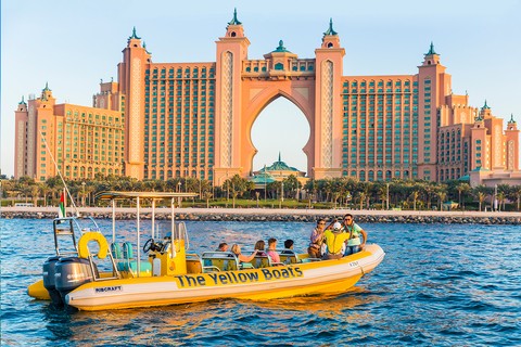 The Yellow Boats Atlantis Blast Tour Dubai. Foto: Dok. The Yellow Boats