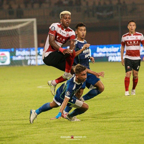 Madura United vs Persib, Jumat (20/1/2023). Foto: Instagram/@maduraunited.fc