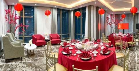 VIP Chinese Dinner di Platinum Hotel Tunjungan Surabaya.