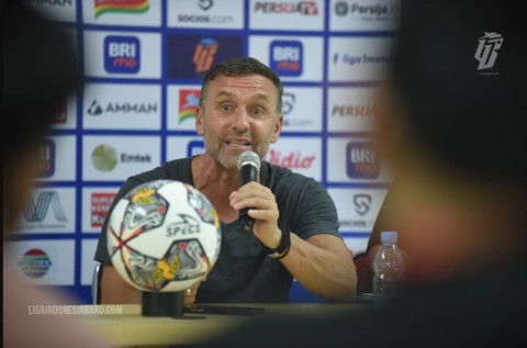 Pelatih Persija Jakarta, Thomas Doll. Foto: Situs web resmi Liga Indonesia Baru