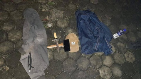 Barang bukti yang berhasil diamankan. | Foto: Dok Polresta Bandar Lampung