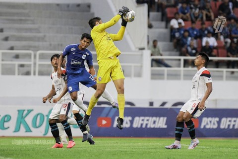 Laga PSIS Semarang vs Arema FC dalam pekan ke-19 Liga 1 2022/23 di Stadion Jatidiri, Semarang, pada 21 Januari 2023. Foto: Situs web resmi Liga Indonesia Baru